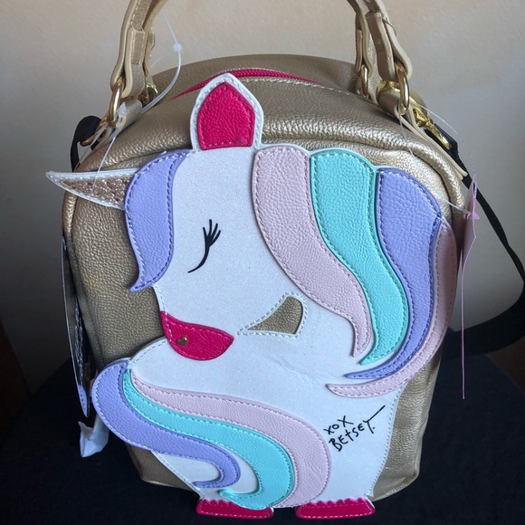Betsey Johnson Handbags - Betsey Johnson Unicorn Insulated Lunch Tote